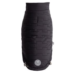 GF Pet Reversible Chalet Jacket (Color: Black, size: 2XL)