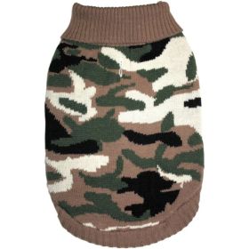 Fashion Pet Camouflage Sweater for Dogs (Option: LARGE)