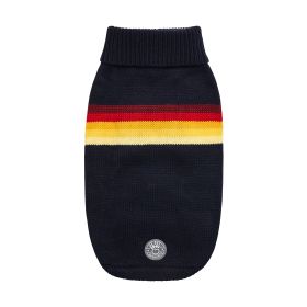 GF Pet Retro Sweater (Color: Navy, size: 2XL)