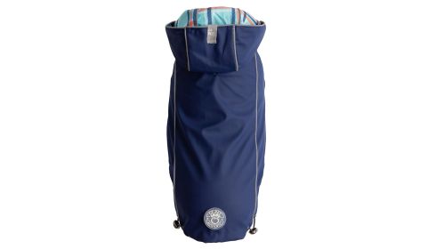 GF Pet Reversible Elasto-Fit Raincoat (Color: Navy, size: xs)