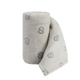 GF PET Logo Blanket (Color: Grey, size: O/S)