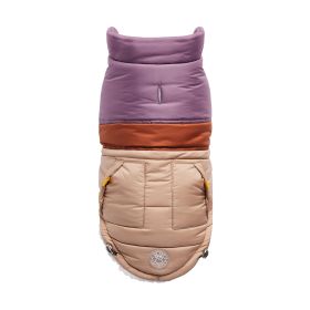 GF Pet Retro Puffer (Color: Sand, size: xs)