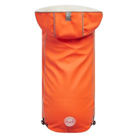 GF Pet Insulated Raincoat (Color: orange, size: 2XS)