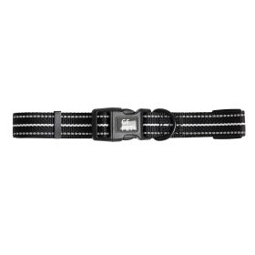 GF PET Reflective Collar (Color: Black, size: xs)