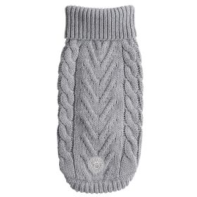 GF Pet Chalet Sweater (Color: Grey Mix, size: xs)