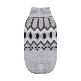 GF Pet Heritage Sweater (Color: Grey Mix, size: S)
