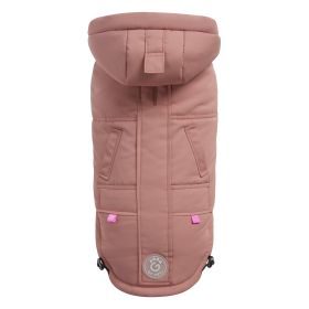 GF Pet Arctic Parka (Color: Clay, size: M)