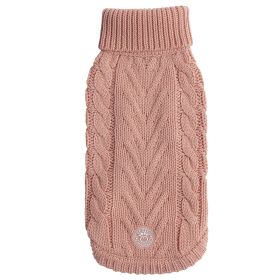 GF Pet Chalet Sweater (Color: Pink, size: 4XL)